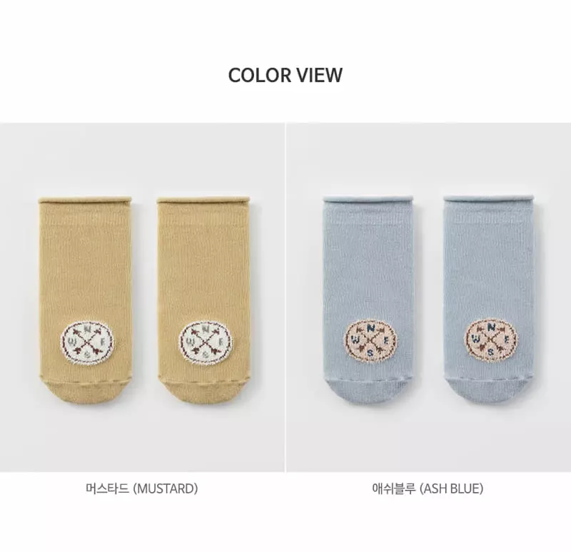 Kids Clara - Korean Baby Fashion - #babyootd - Berni Rollin Socks [set of 5] - 7
