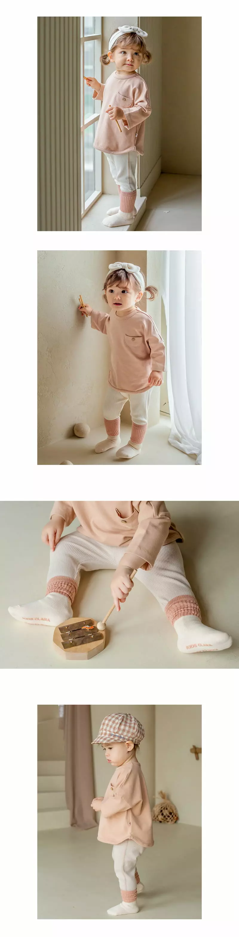 Kids Clara - Korean Baby Fashion - #babyootd - Trend Warmer Socks [set of 5] - 3