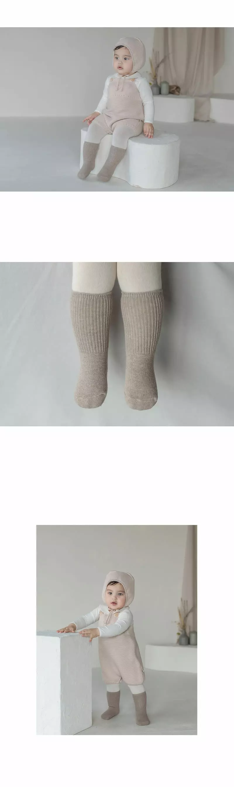 Kids Clara - Korean Baby Fashion - #babyoutfit - Luco Warmer Socks [set of 5] - 3