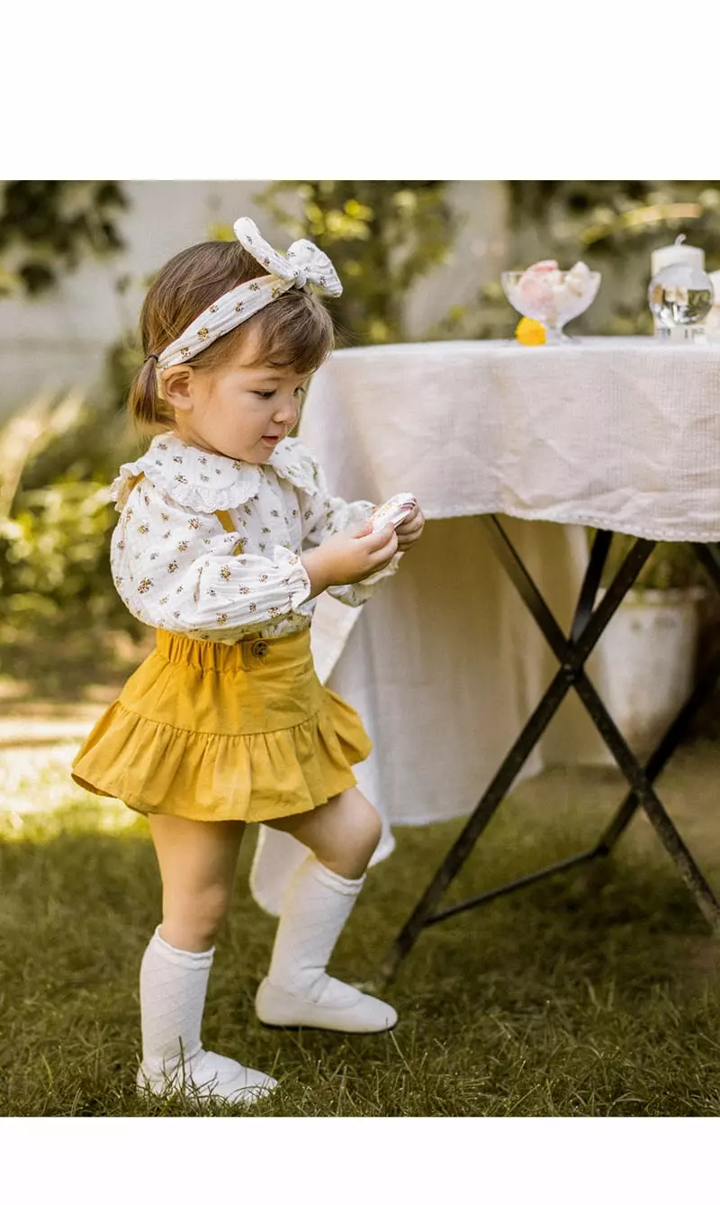 Kids Clara - Korean Baby Fashion - #babyoutfit - Ellpin Baby Knee Socks [set of 5]