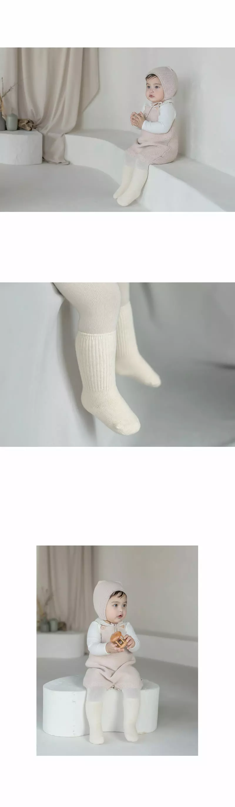 Kids Clara - Korean Baby Fashion - #onlinebabyboutique - Luco Warmer Socks [set of 5] - 5