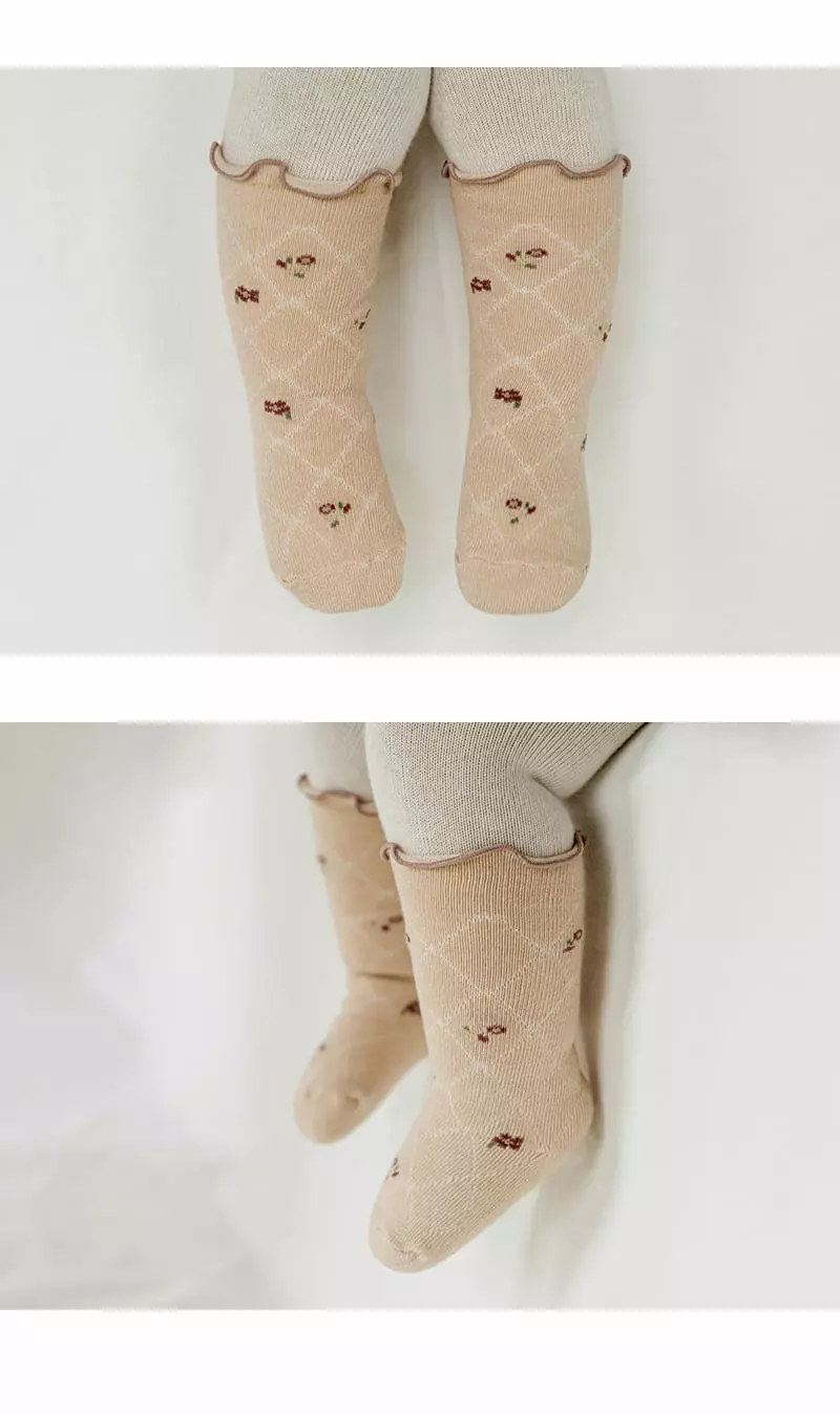 Kids Clara - Korean Baby Fashion - #babywear - Biela Baby Knrr Socks [set of 5] - 4