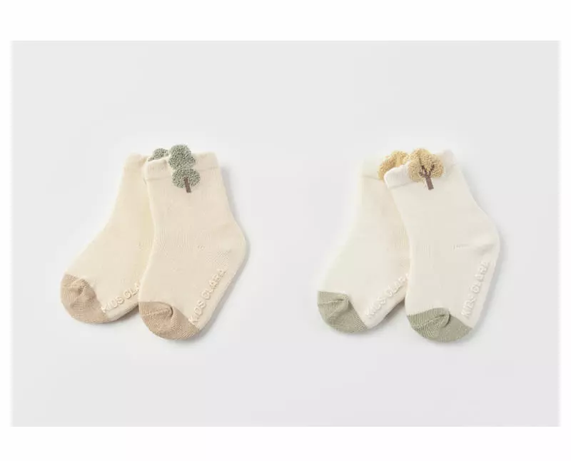 Kids Clara - Korean Baby Fashion - #babywear - Toa Socks [set of 5] - 4