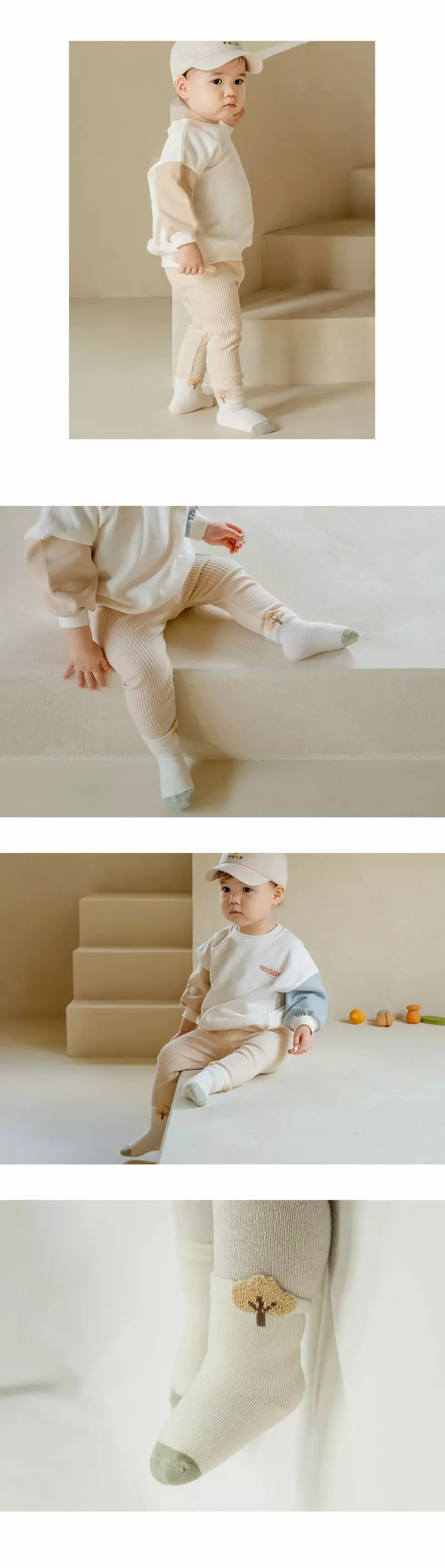 Kids Clara - Korean Baby Fashion - #onlinebabyshop - Toa Socks [set of 5] - 5
