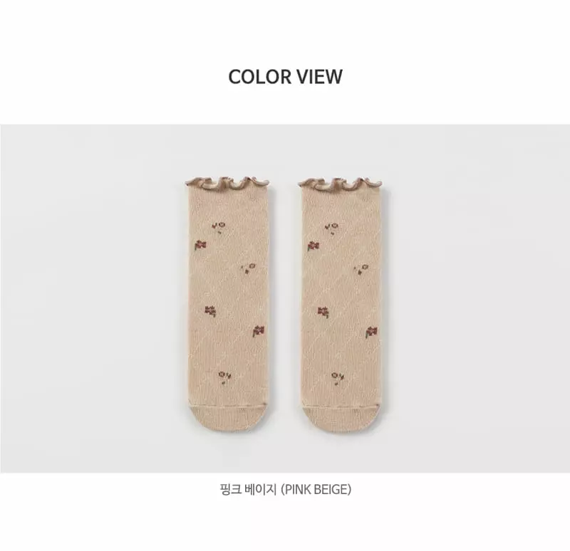 Kids Clara - Korean Baby Fashion - #smilingbaby - Biela Baby Knrr Socks [set of 5] - 6
