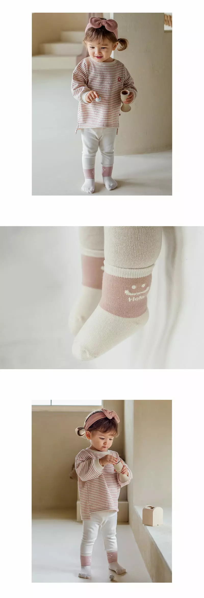 Kids Clara - Korean Baby Fashion - #smilingbaby - Happy Smiling Socks [set of 5] - 3