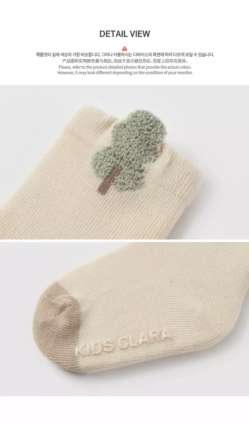 Kids Clara - Korean Baby Fashion - #smilingbaby - Toa Socks [set of 5] - 6