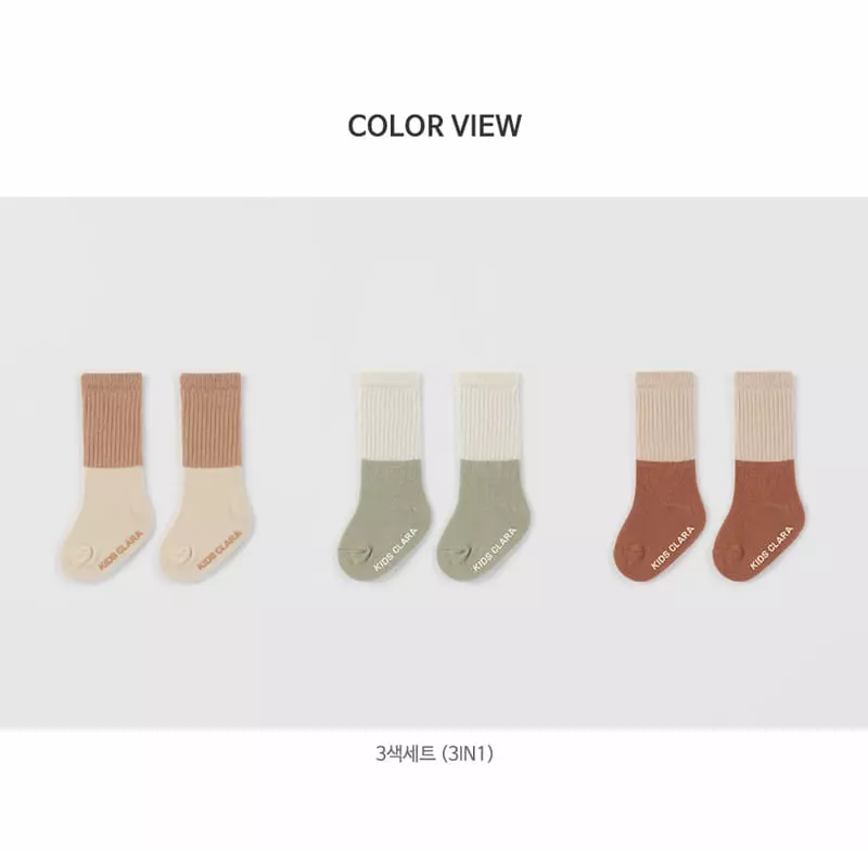 Kids Clara - Korean Baby Fashion - #smilingbaby - Trend Warmer Socks [set of 5] - 9