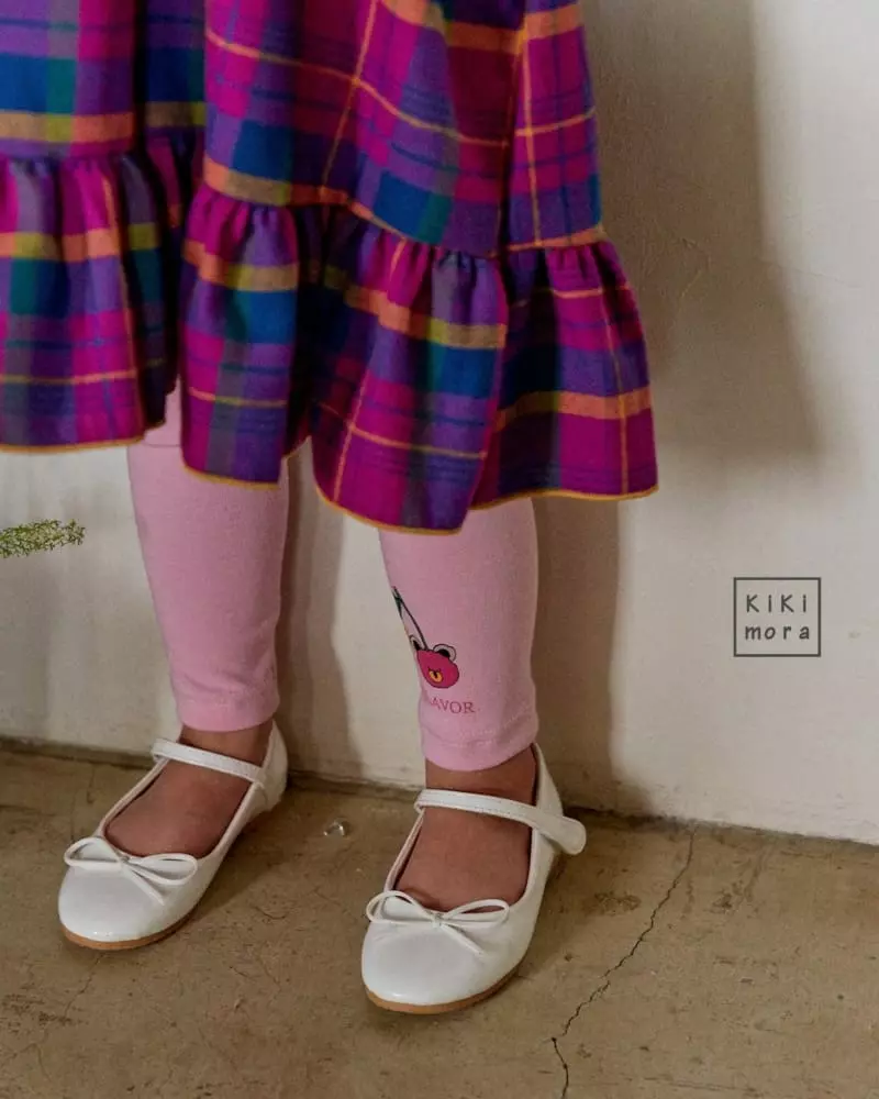 Kikimora - Korean Children Fashion - #Kfashion4kids - Cherry Bear Leggings - 3