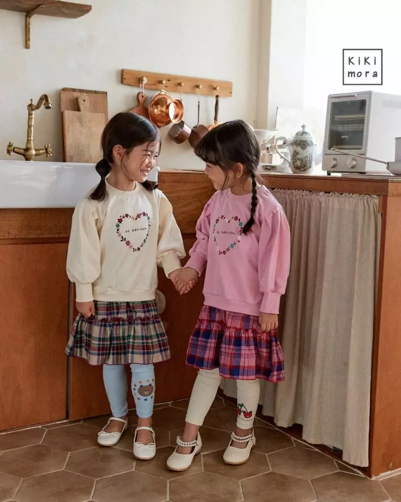 Kikimora - Korean Children Fashion - #childofig - Mini Check Skirt - 5