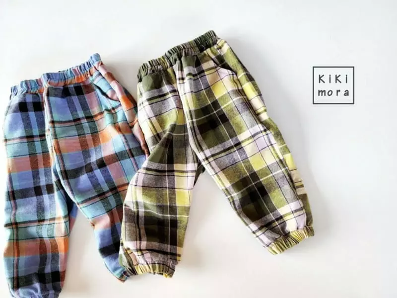 Kikimora - Korean Children Fashion - #childofig - Check Pants - 8