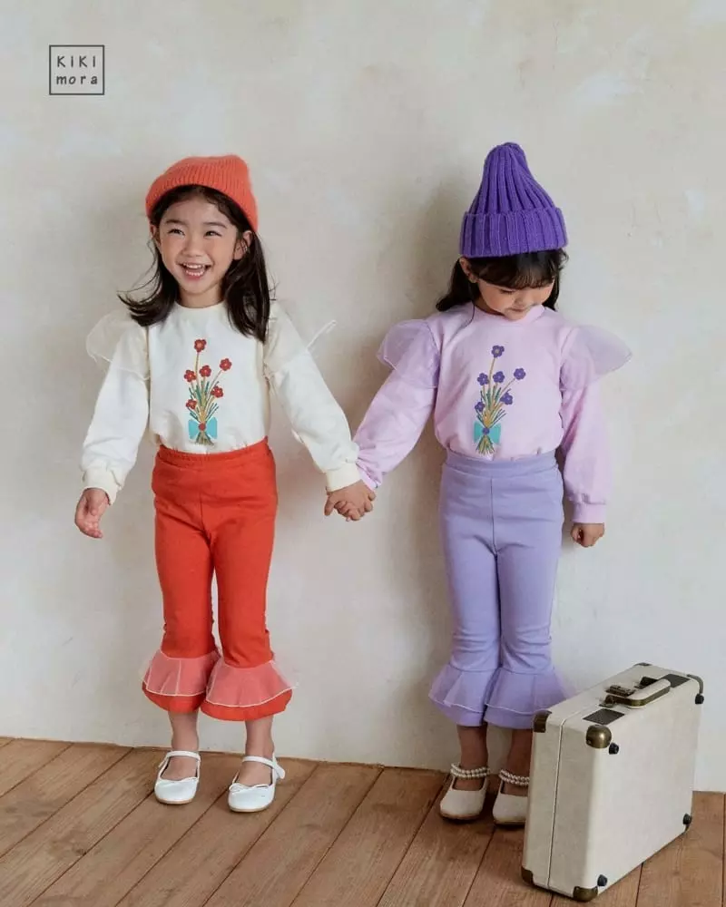 Kikimora - Korean Children Fashion - #childofig - Mesh Songi Tee - 6