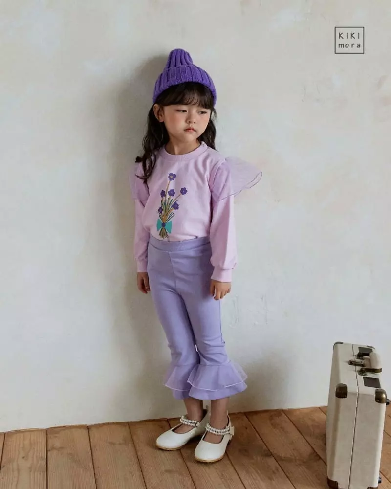 Kikimora - Korean Children Fashion - #childofig - Tutu Bootscut Pants - 5