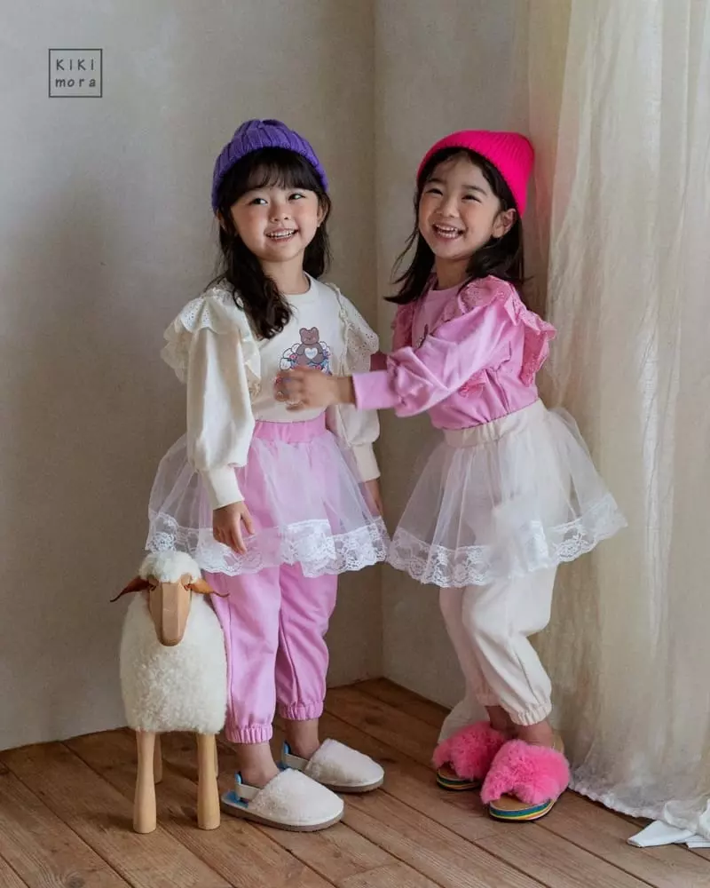Kikimora - Korean Children Fashion - #childofig - Lace Pants - 3