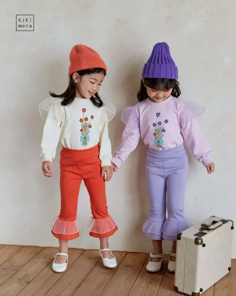 Kikimora - Korean Children Fashion - #childrensboutique - Mesh Songi Tee - 8