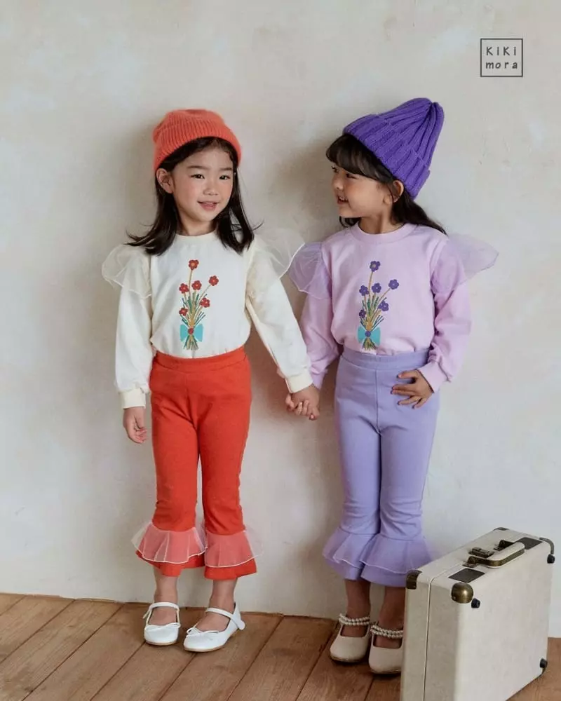 Kikimora - Korean Children Fashion - #childrensboutique - Tutu Bootscut Pants - 7