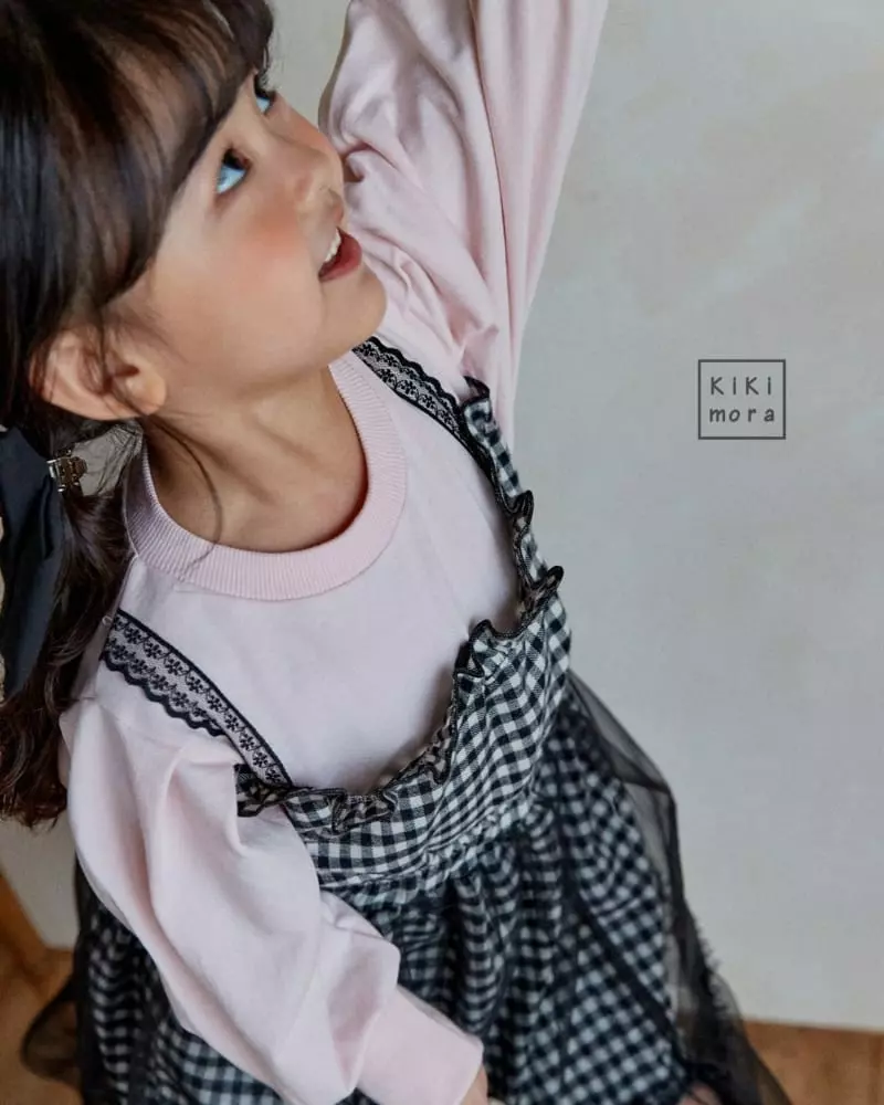 Kikimora - Korean Children Fashion - #designkidswear - Check Sha Skirt - 5