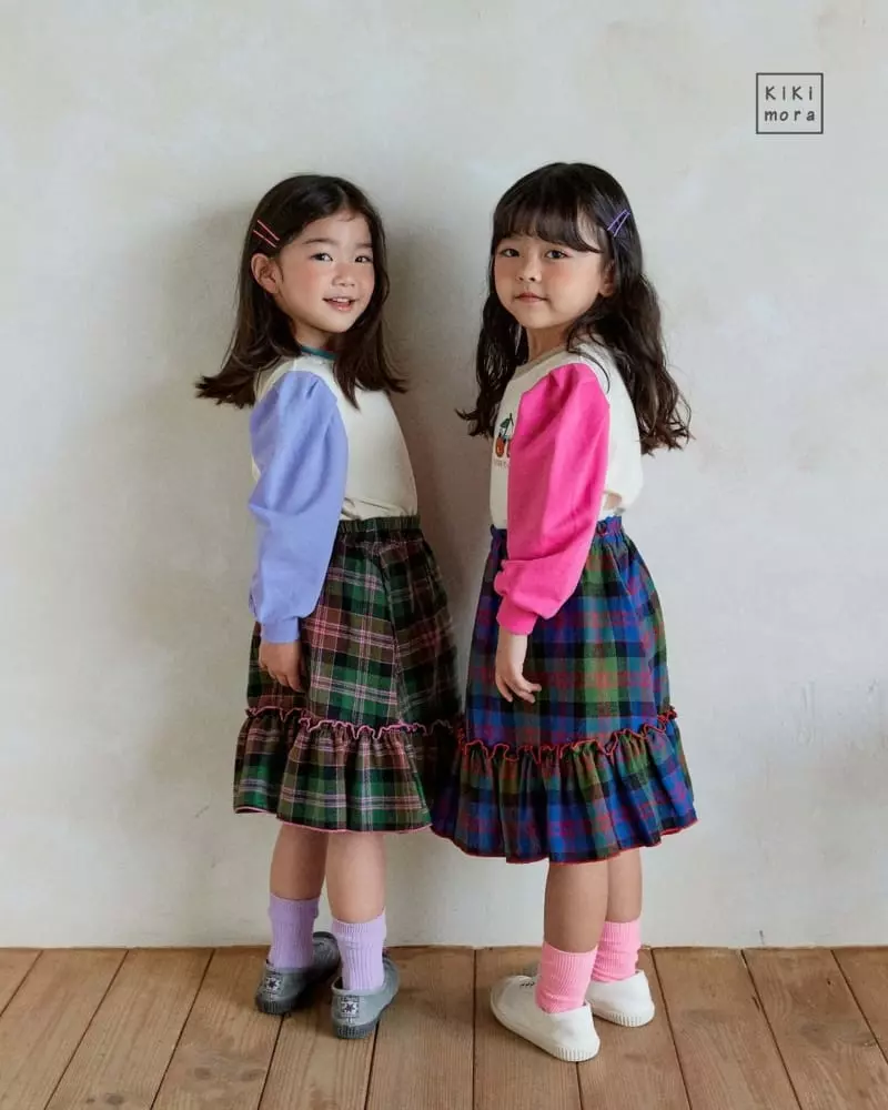 Kikimora - Korean Children Fashion - #discoveringself - Cherry Color Tee - 10