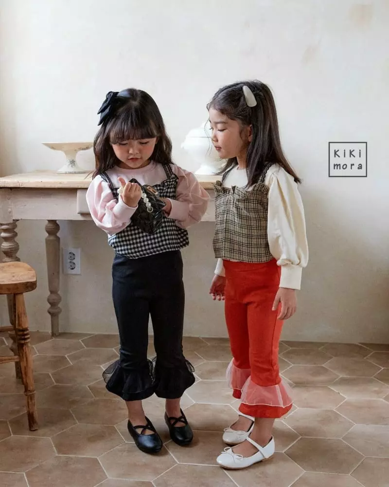 Kikimora - Korean Children Fashion - #discoveringself - Tutu Bootscut Pants - 9