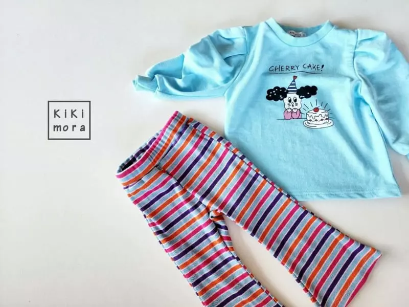Kikimora - Korean Children Fashion - #kidsstore - Cherry Cake Tee - 2
