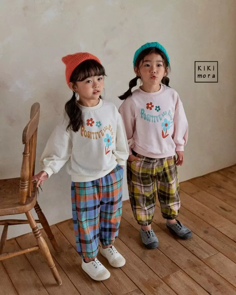 Kikimora - Korean Children Fashion - #kidzfashiontrend - Happy Sweatshirt