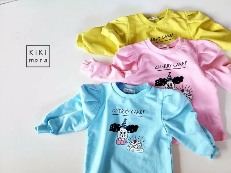 Kikimora - Korean Children Fashion - #kidzfashiontrend - Cherry Cake Tee - 3