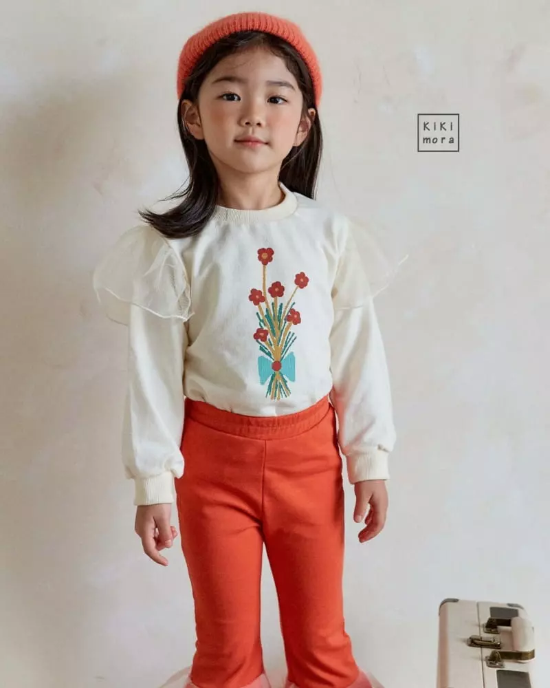 Kikimora - Korean Children Fashion - #littlefashionista - Mesh Songi Tee - 2