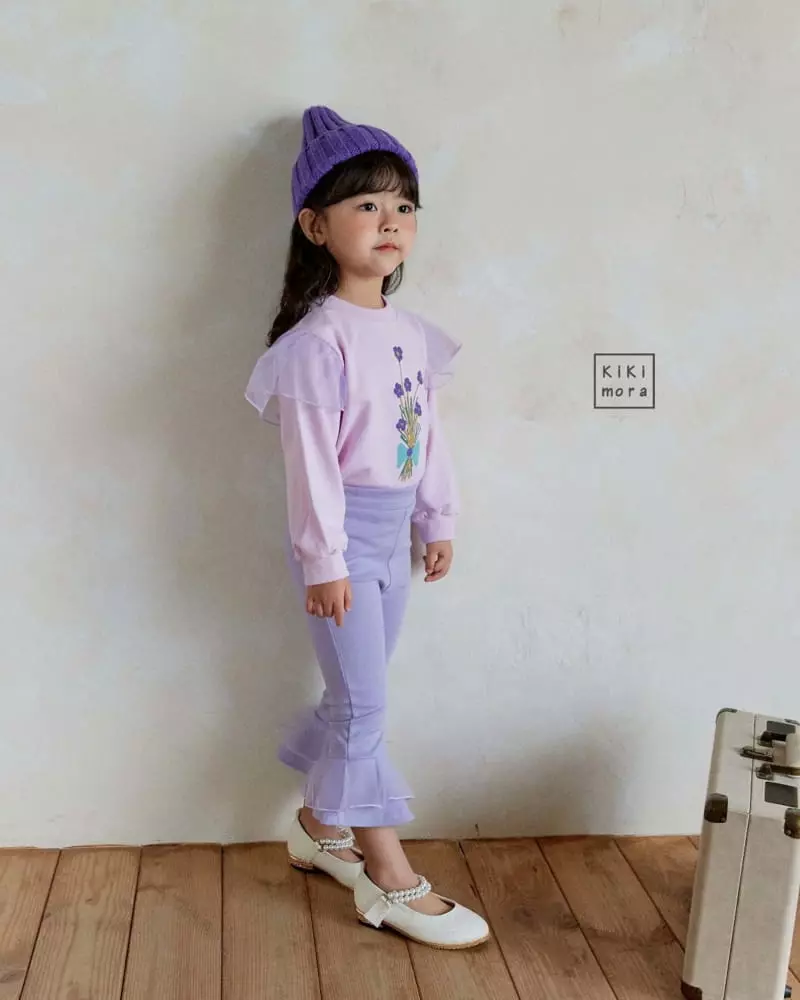 Kikimora - Korean Children Fashion - #magicofchildhood - Mesh Songi Tee - 4