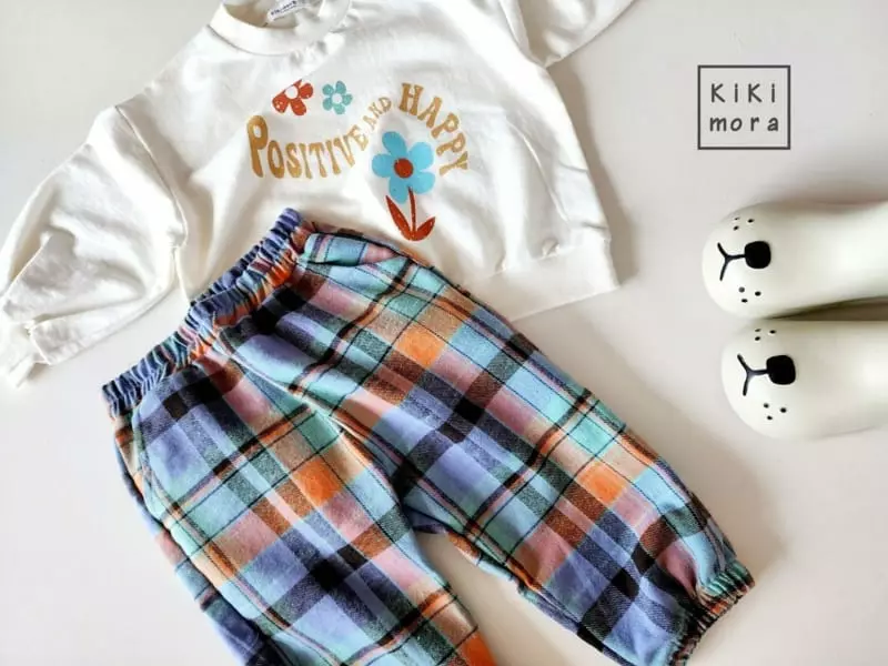 Kikimora - Korean Children Fashion - #prettylittlegirls - Check Pants - 6