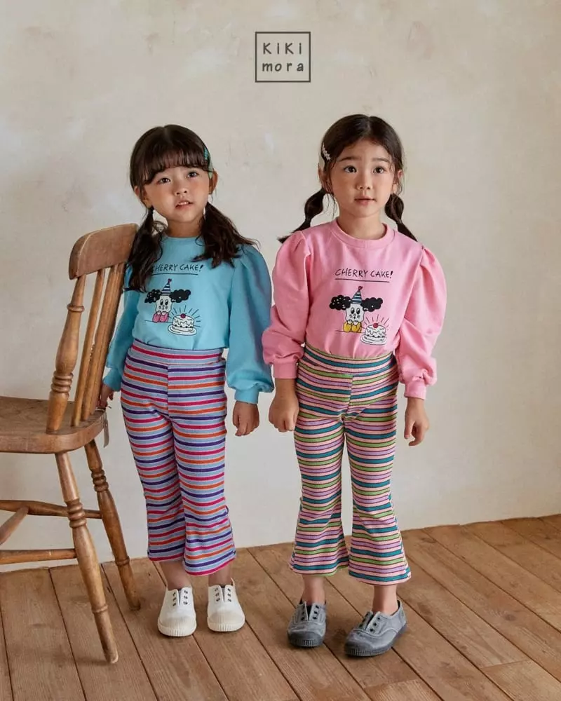 Kikimora - Korean Children Fashion - #prettylittlegirls - Cherry Cake Tee - 8
