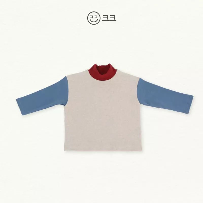 Kk - Korean Children Fashion - #Kfashion4kids - Color Turtleneck Tee - 7