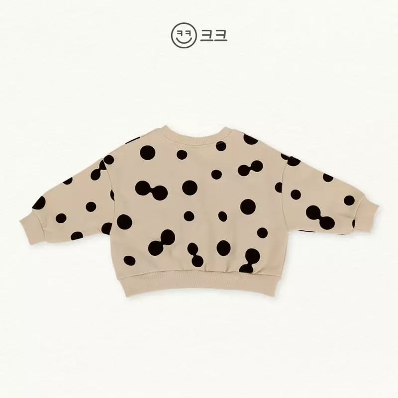 Kk - Korean Children Fashion - #Kfashion4kids - Dot Top Bottom Set - 10