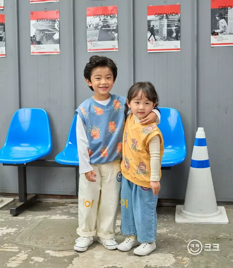 Kk - Korean Children Fashion - #Kfashion4kids - Banding Wide Pants - 8