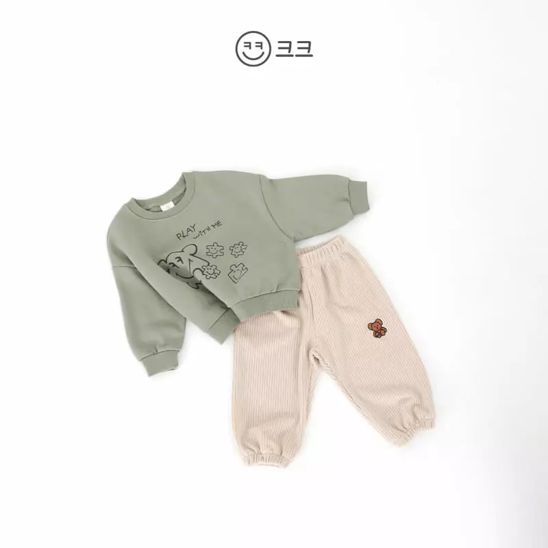 Kk - Korean Children Fashion - #childofig - Puzzle Sweatshirt - 8