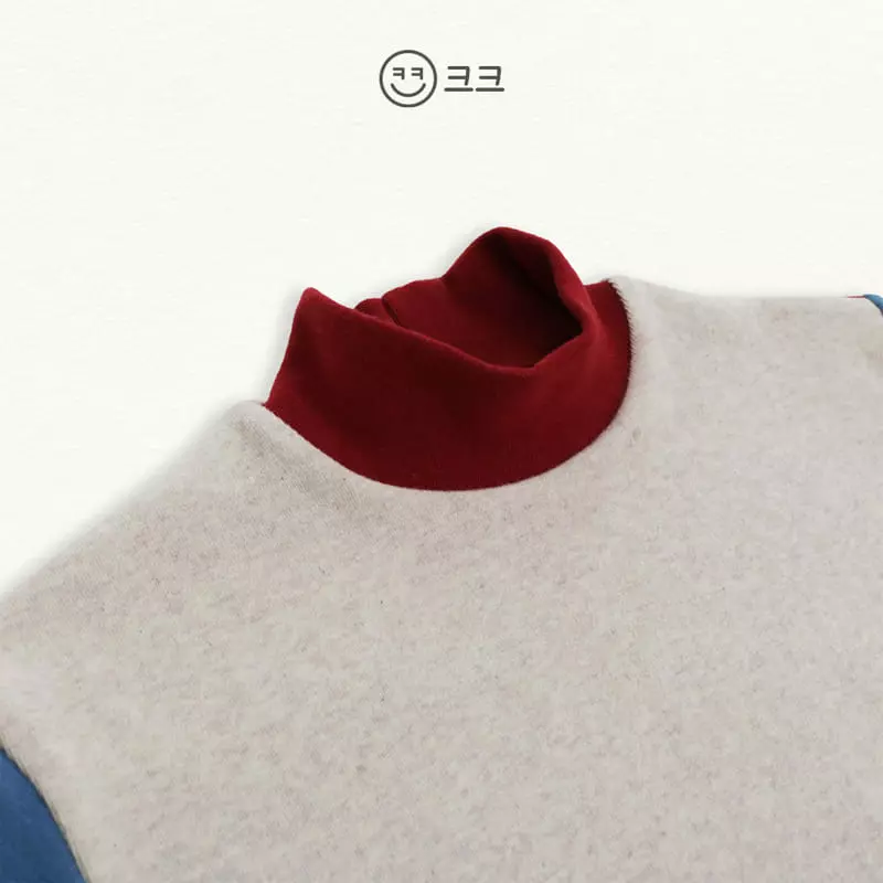 Kk - Korean Children Fashion - #discoveringself - Color Turtleneck Tee - 2