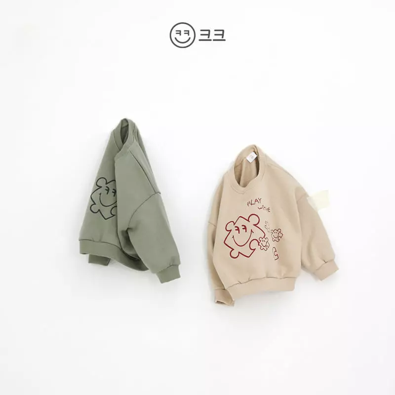 Kk - Korean Children Fashion - #discoveringself - Puzzle Sweatshirt - 11
