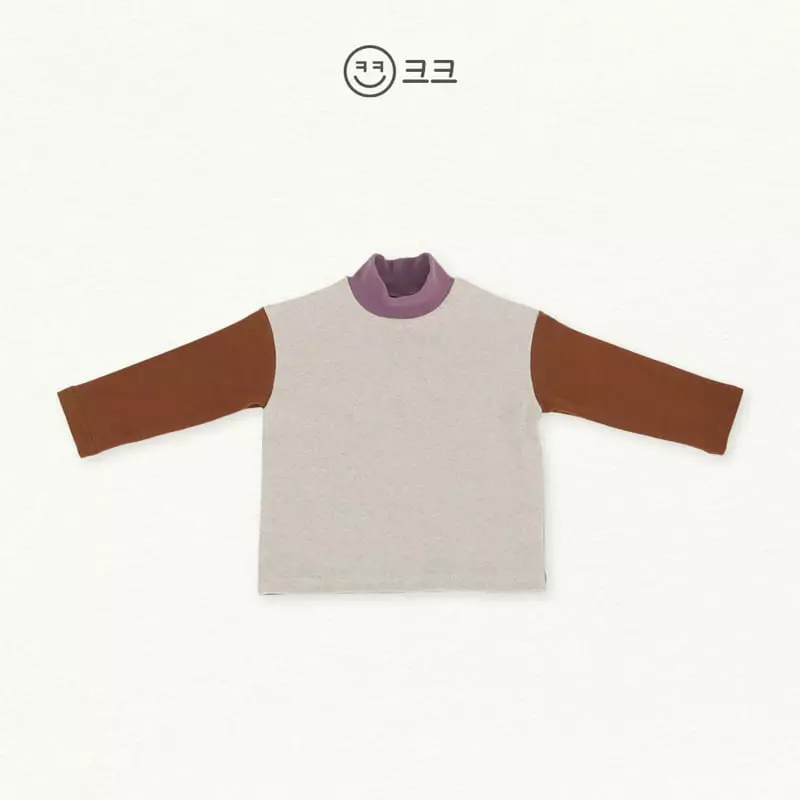 Kk - Korean Children Fashion - #fashionkids - Color Turtleneck Tee - 4