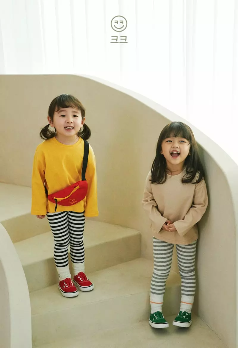 Kk - Korean Children Fashion - #kidsshorts - Band Leggings - 3