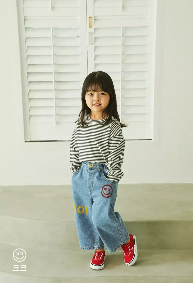 Kk - Korean Children Fashion - #fashionkids - Line Stripes Tee - 4