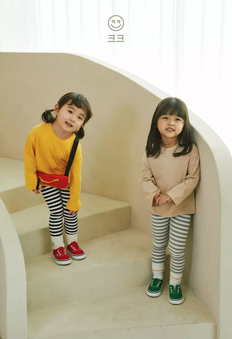 Kk - Korean Children Fashion - #kidsshorts - Morden Tee - 3