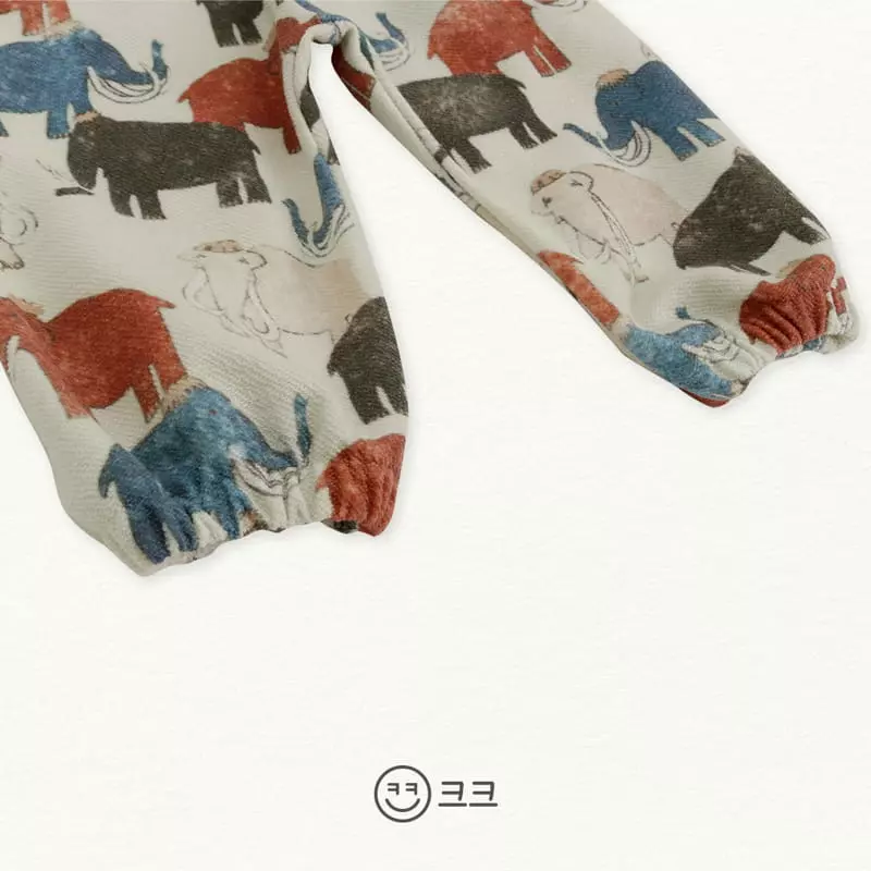 Kk - Korean Children Fashion - #kidsstore - Elephant Jogger Pants - 7
