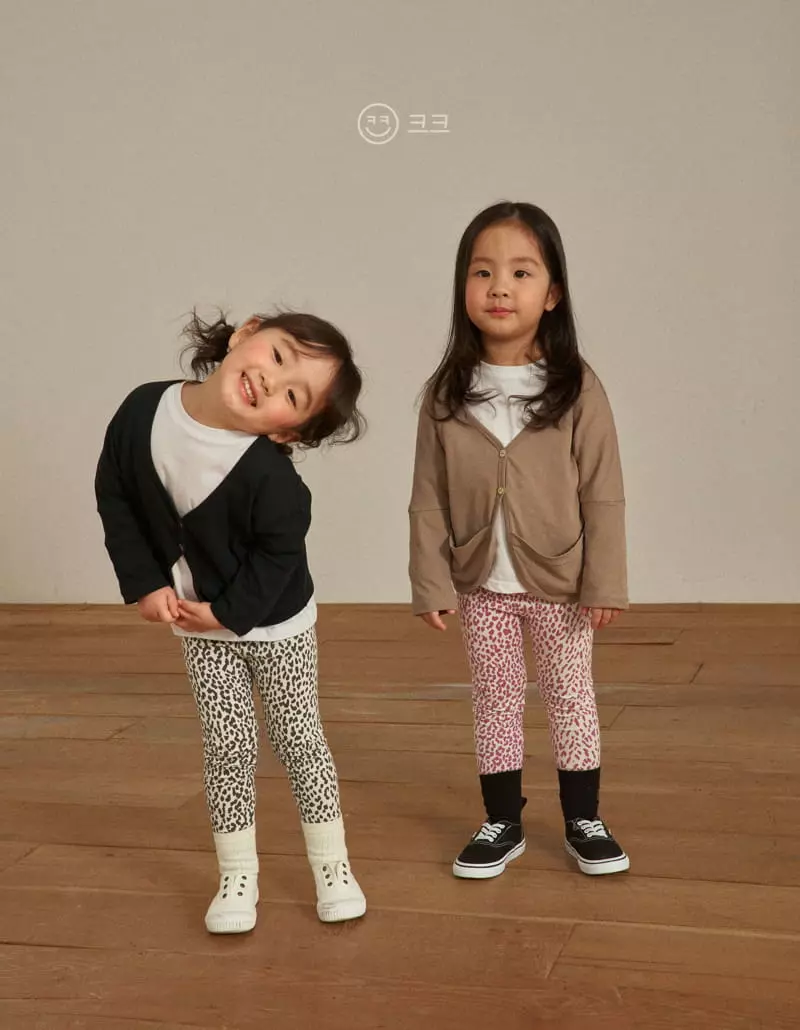 Kk - Korean Children Fashion - #kidsstore - Leopard Leggings - 3