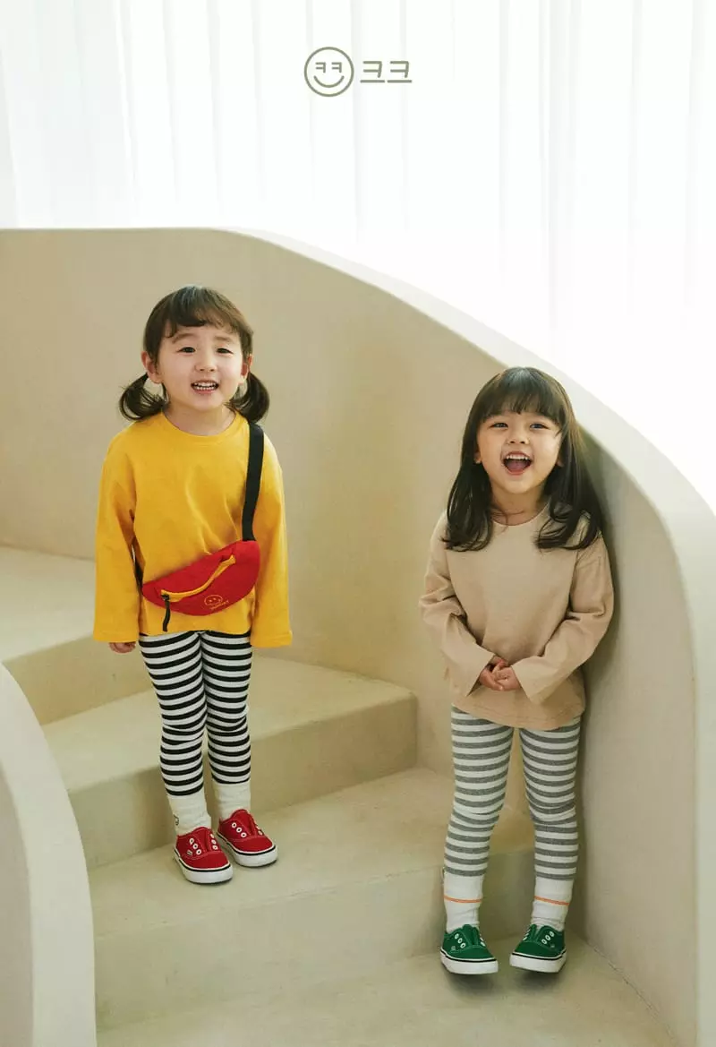 Kk - Korean Children Fashion - #kidsshorts - Morden Tee - 4
