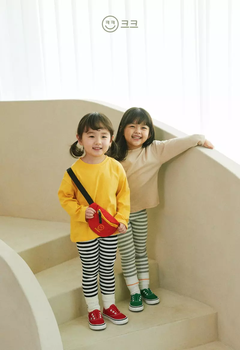 Kk - Korean Children Fashion - #kidzfashiontrend - Band Leggings - 5