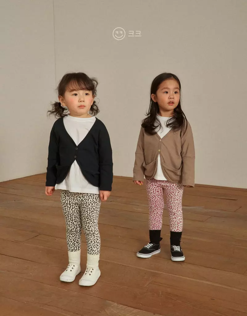 Kk - Korean Children Fashion - #kidsstore - Leopard Leggings - 4