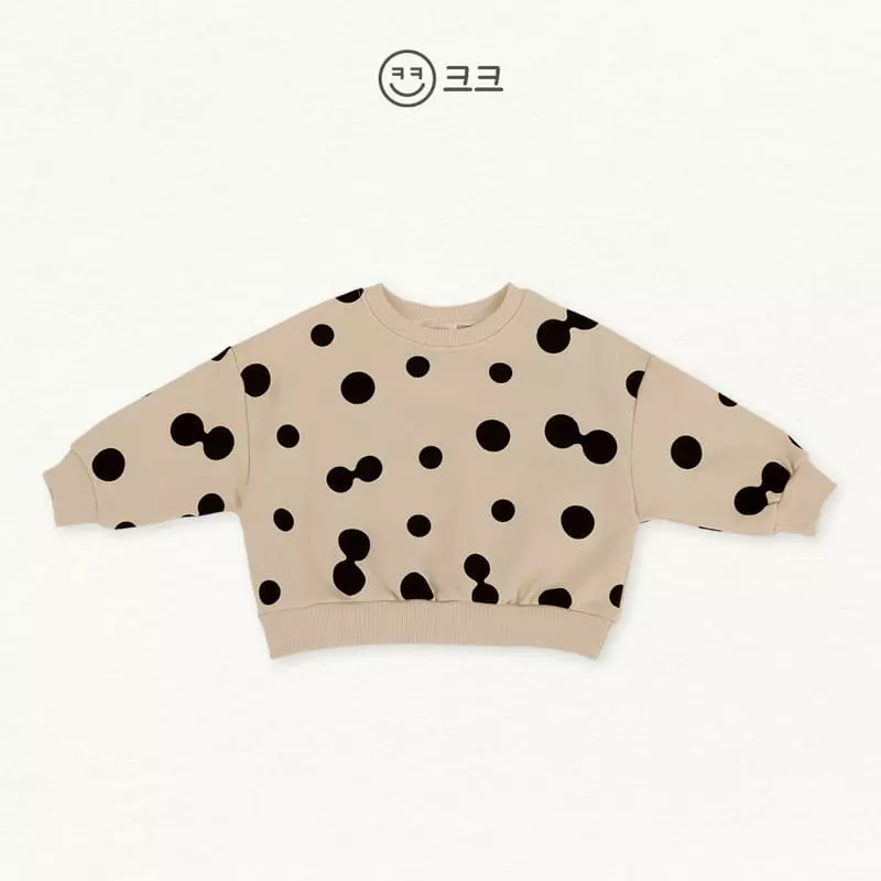 Kk - Korean Children Fashion - #littlefashionista - Dot Top Bottom Set - 11