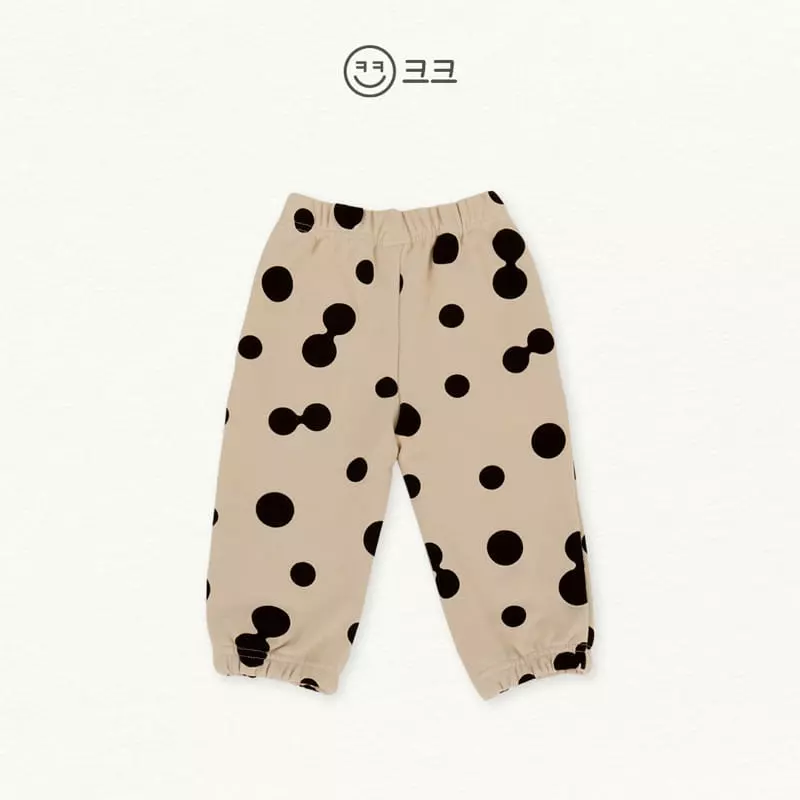 Kk - Korean Children Fashion - #magicofchildhood - Dot Top Bottom Set - 12