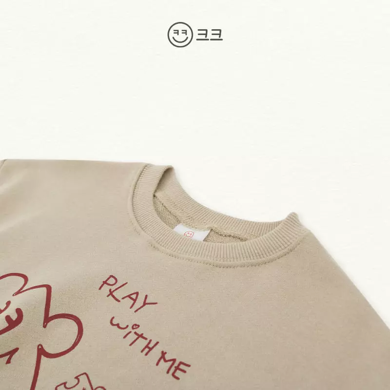 Kk - Korean Children Fashion - #minifashionista - Puzzle Sweatshirt - 5