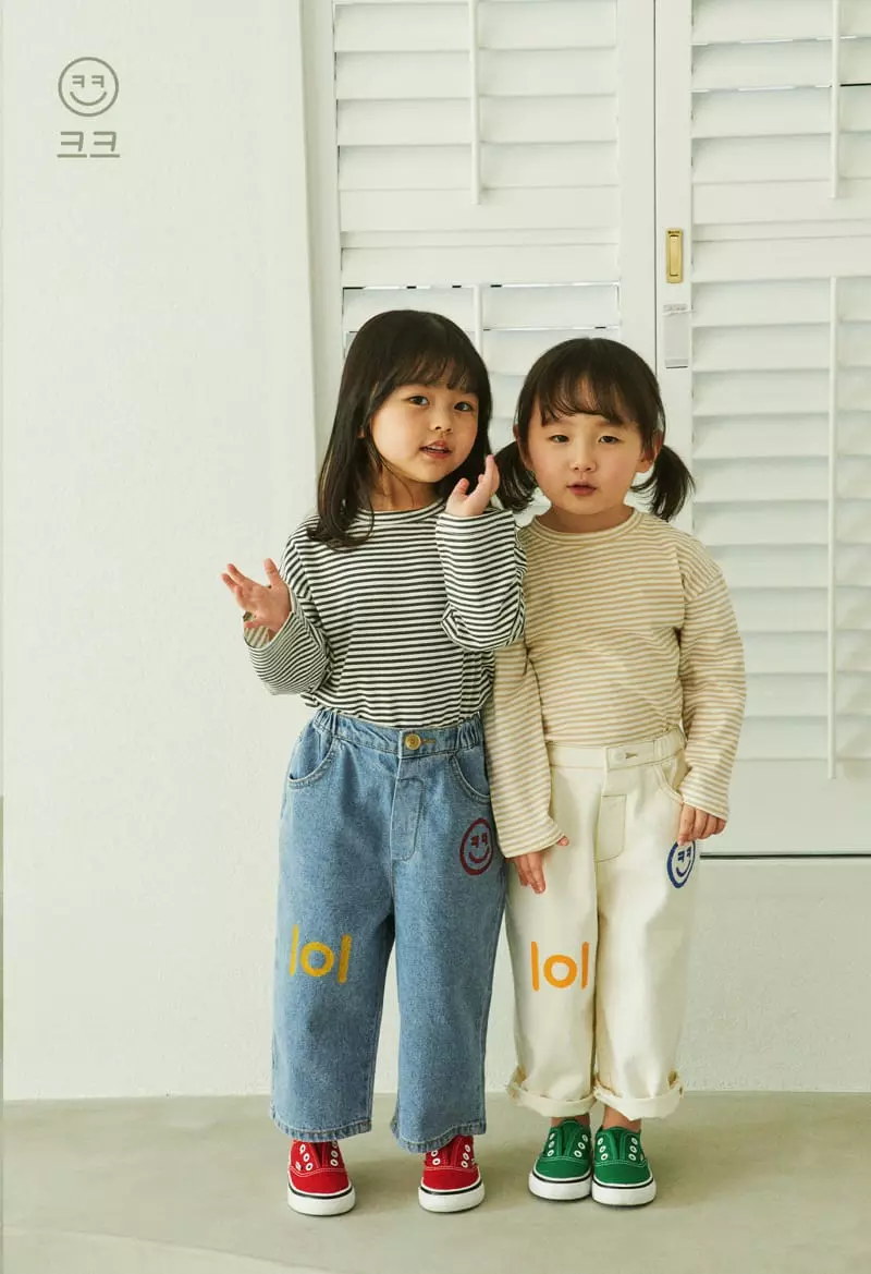 Kk - Korean Children Fashion - #minifashionista - Line Stripes Tee - 10