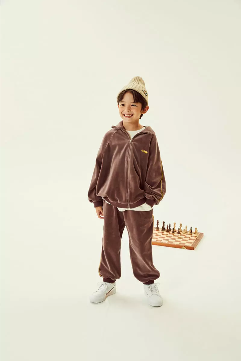 Kokoyarn - Korean Children Fashion - #Kfashion4kids - Veloure Set Up - 5